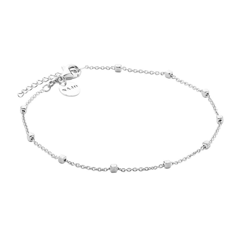 NAJO Birdsong Silver Chain Anklet (23cm+ext)