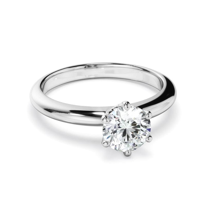 1.50ct Round Brilliant Cut Lab Grown Diamond Ring