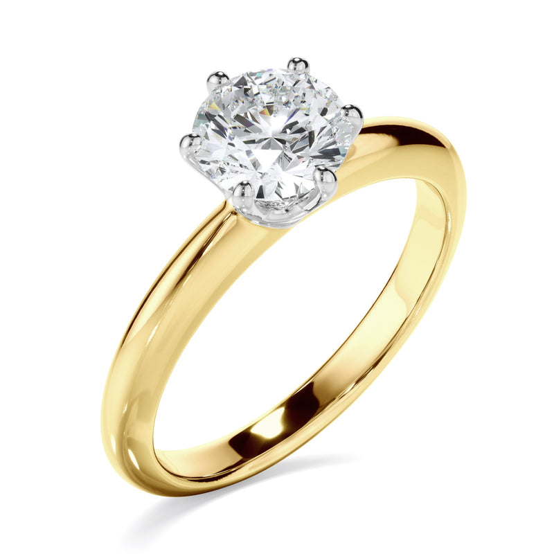 1.50ct Round Brilliant Cut Lab Grown Diamond Ring