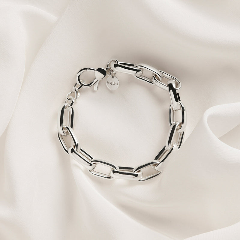 NAJO The Dreamer Silver Bracelet (20cm+ext)