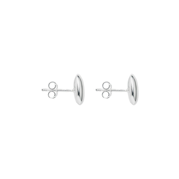 NAJO Pebblet Silver Stud Earrings