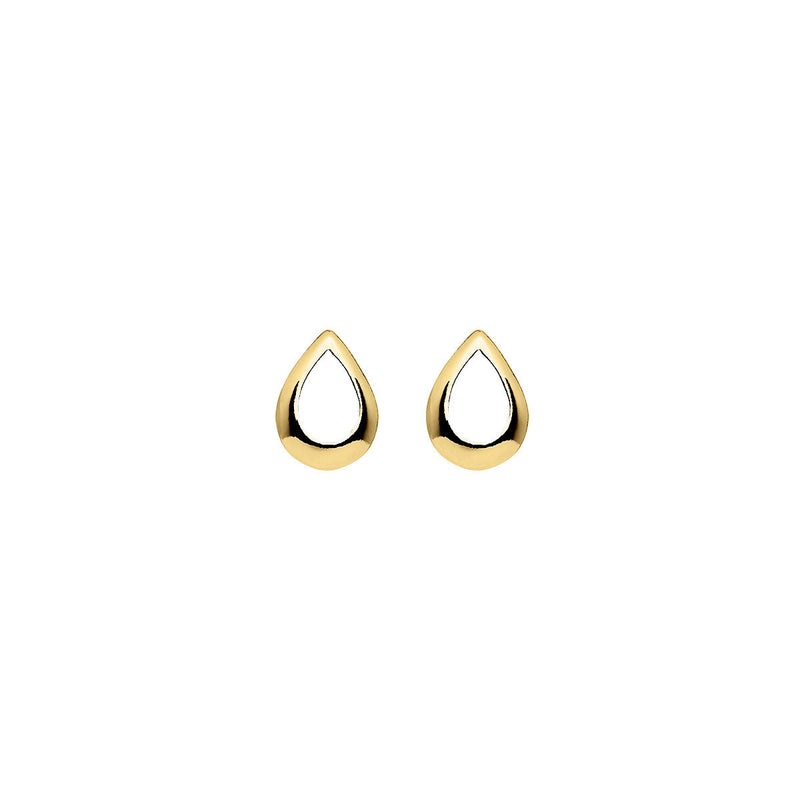 NAJO Chiara Yellow Gold Studs