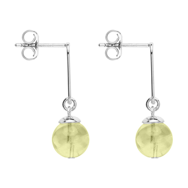 NAJO Natura Prehnite Silver Earrings