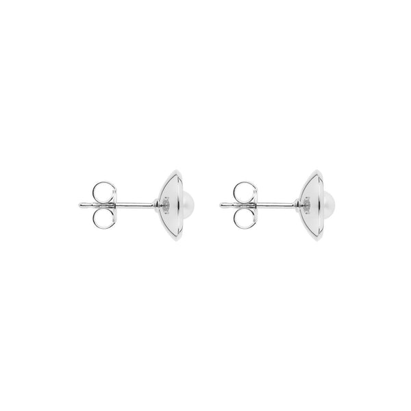 NAJO Capri Silver Pearl Earrings