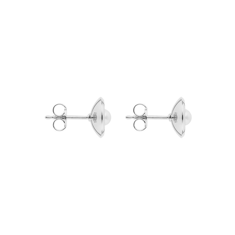 NAJO Capri Silver Pearl Earrings