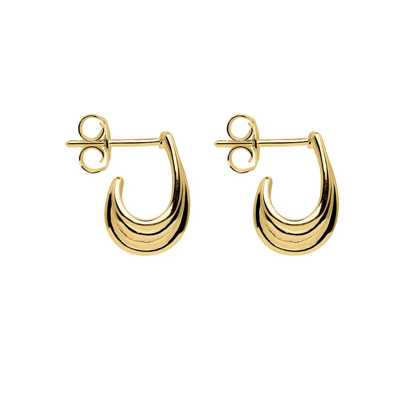 NAJO Vitality Yellow Gold Earrings