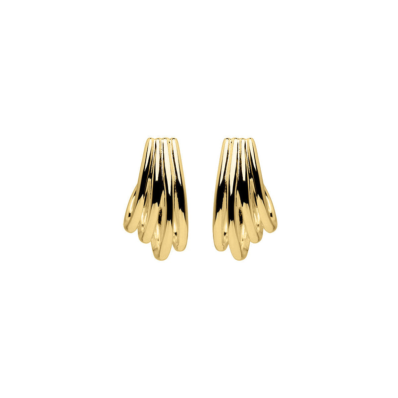 NAJO Vitality Yellow Gold Earrings