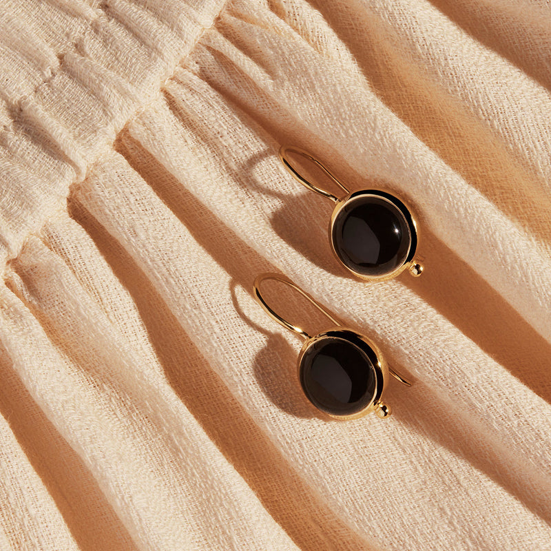 NAJO Stargazer Black Onyx Earrings