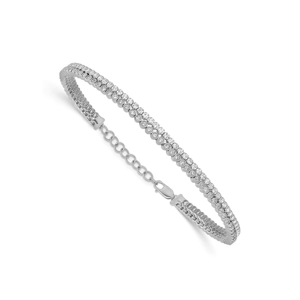 2.88ct Lab Grown Diamond Bracelet in 18ct White Gold