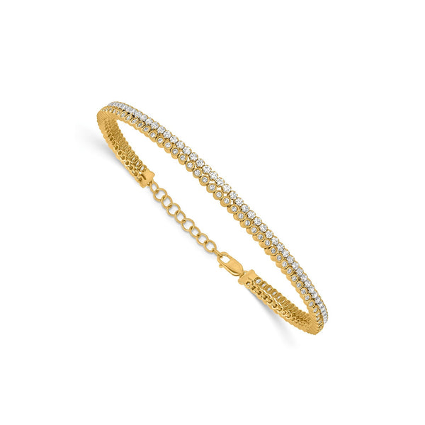 2.88ct Lab Grown Diamond Bracelet in 18ct Yellow Gold