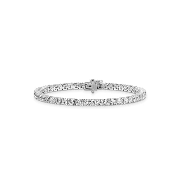 7ct Lab Grown Diamond Bracelet in 18ct White Gold