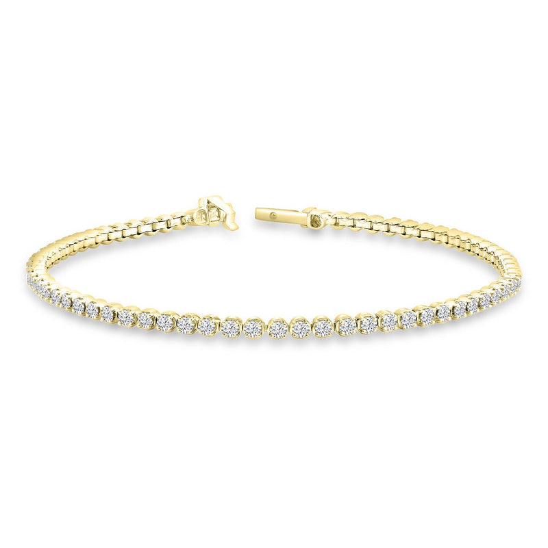 2.00ct Lab Grown Diamond Bracelet in 18ct Yellow Gold