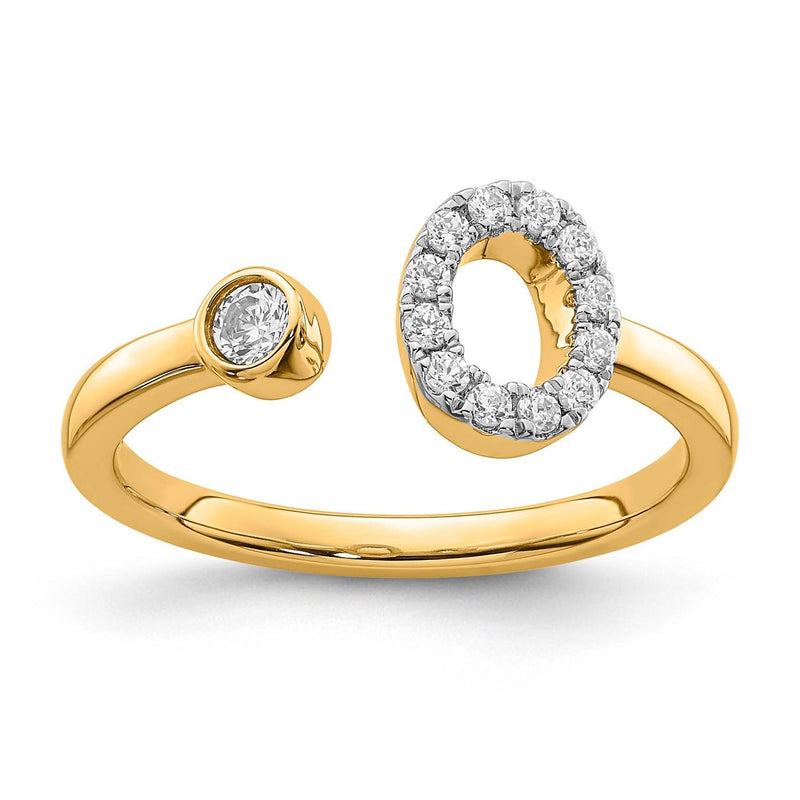 0.18ct Lab Grown Diamond Ring in 9ct Yellow Gold