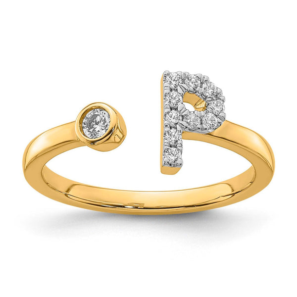 0.16ct Lab Grown Diamond Ring in 9ct Yellow Gold