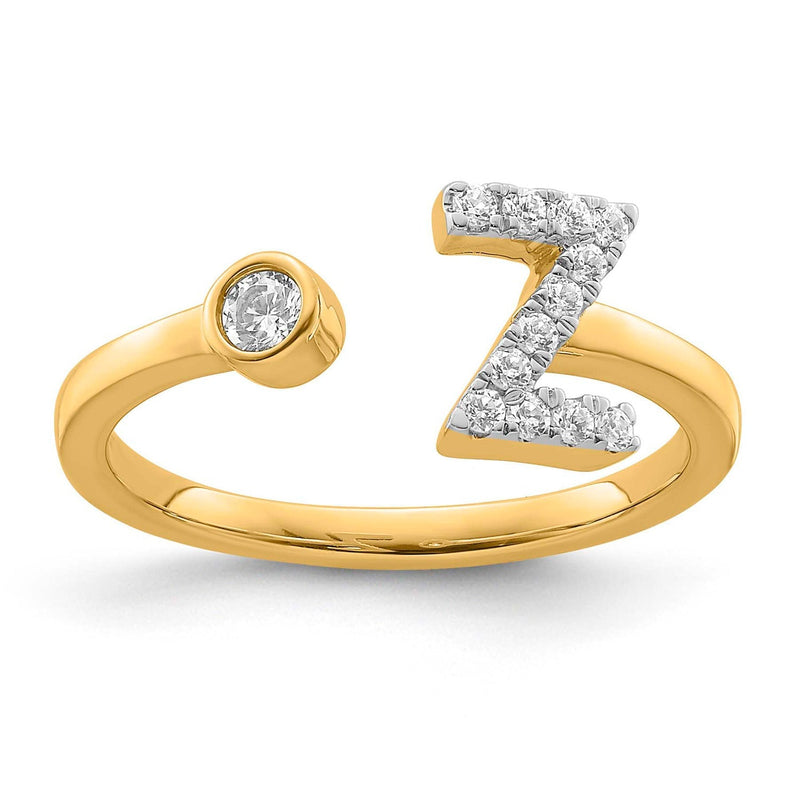 0.18ct Lab Grown Diamond Ring in 9ct Yellow Gold