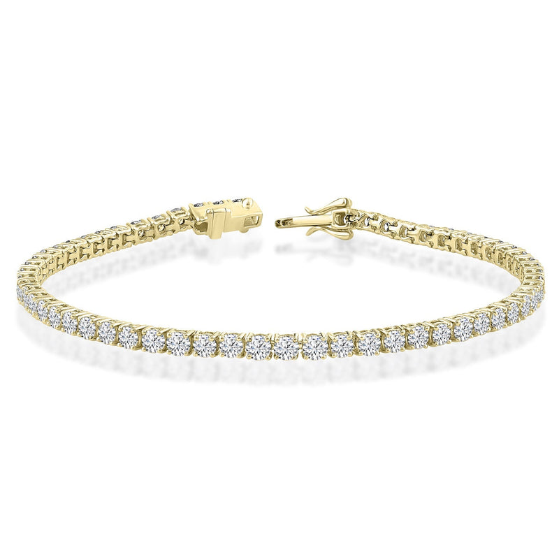 5.00ct Lab Grown Diamond Bracelet in 18ct Yellow Gold