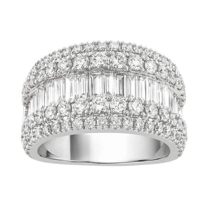 2.95ct Lab Grown Diamond Ring in 18ct White Gold