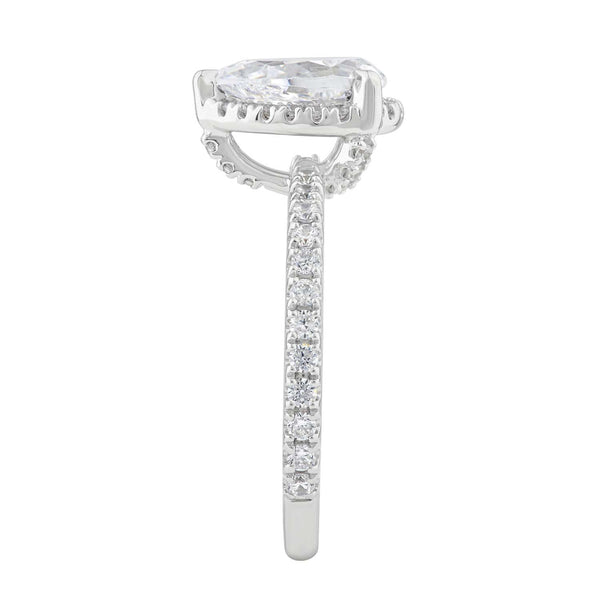 1.40ct Lab Grown Diamond Ring in 18ct White Gold