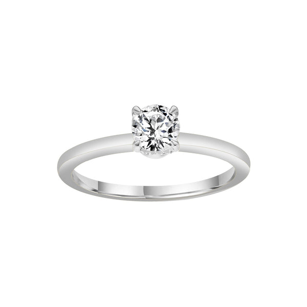 0.58ct Lab Grown Diamond Ring in 9ct White Gold