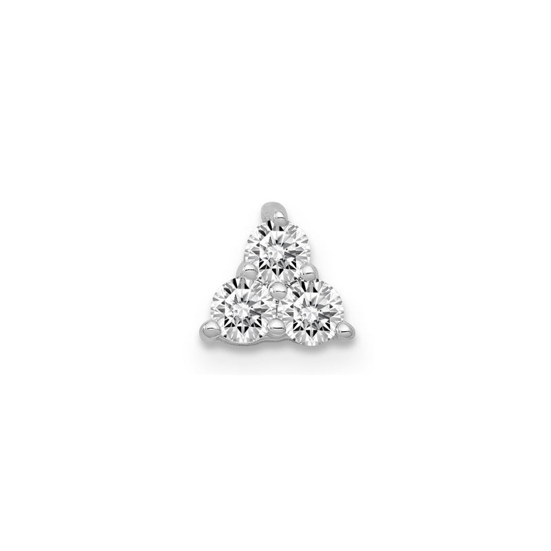 0.25ct Lab Grown Diamond Pendant in 9ct White Gold