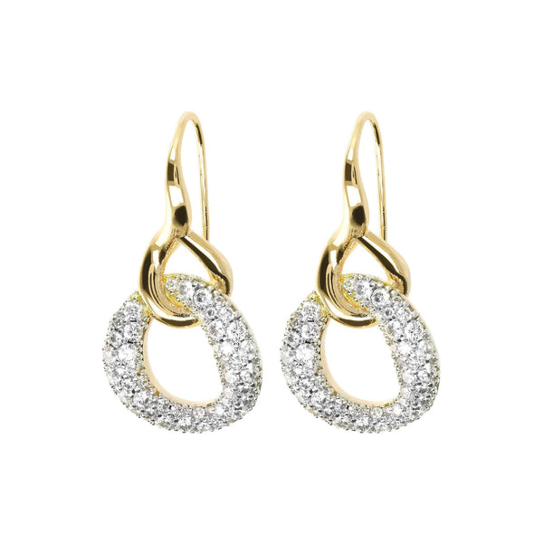 Bronzallure Moments of Light Golden Earrings