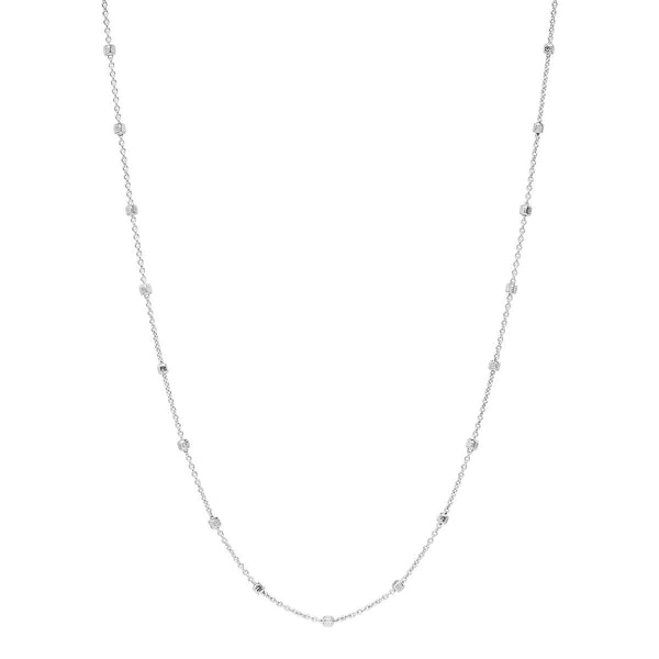 NAJO Birdsong Silver Chain Necklace (45cm+ext)