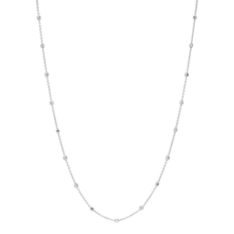 NAJO Birdsong Silver Chain Necklace (45cm+ext)