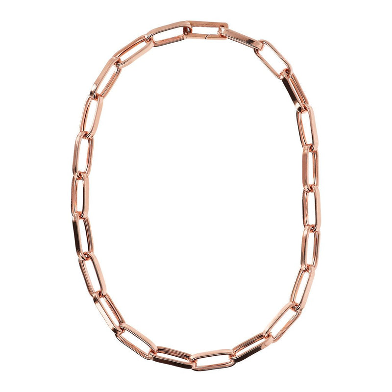 Bronzallure Elongated Link Necklace