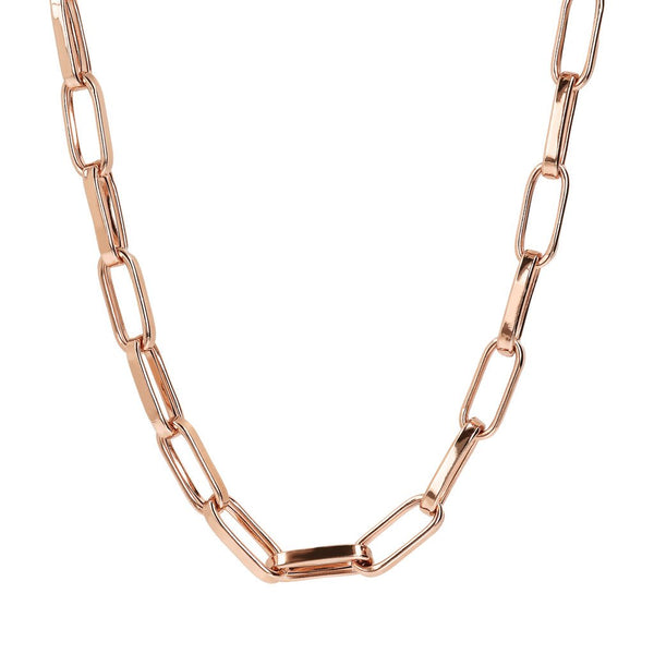 Bronzallure Elongated Link Necklace