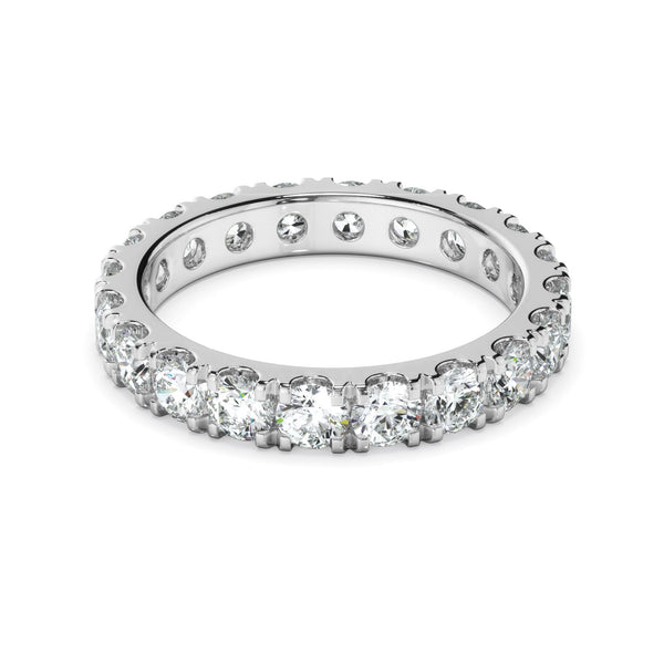 1.9ct Round Brilliant Cut Lab Grown Diamond Anniversary Ring