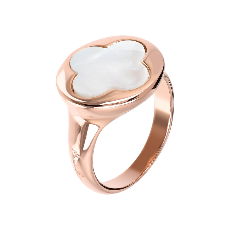 Bronzallure Four-Leaf Clover ring