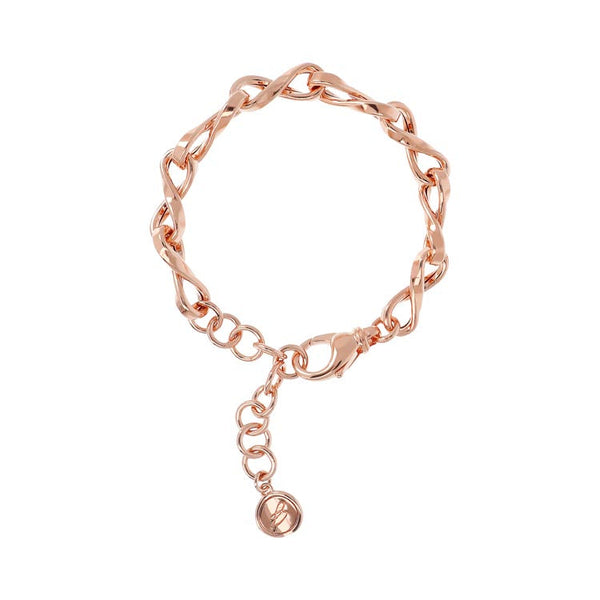 Bronzallure Purezza Twist Link Bracelet 19+5cm