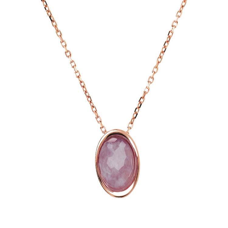 Bronzallure Felicia Amethyst Necklace