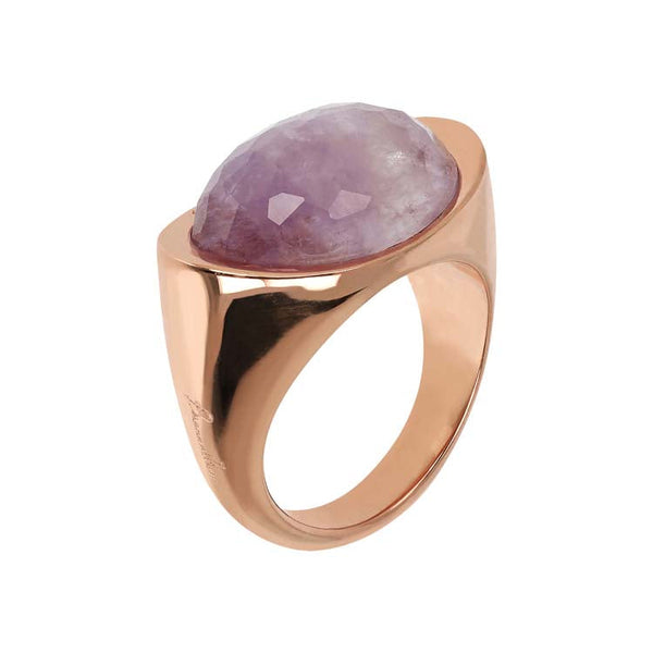 Bronzallure Felicia Amethyst Ring