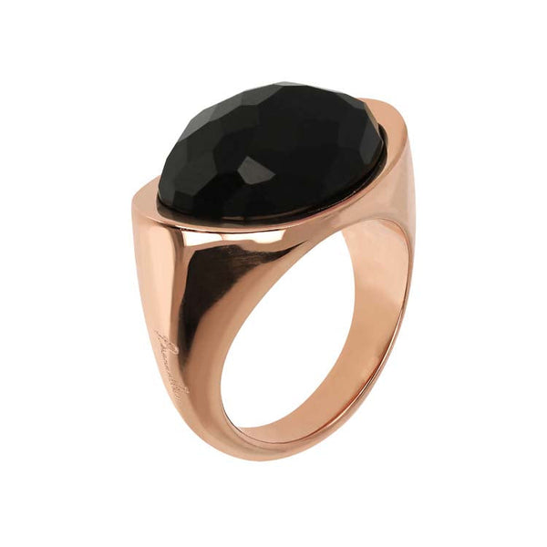 Bronzallure Felicia Black Onyx Ring