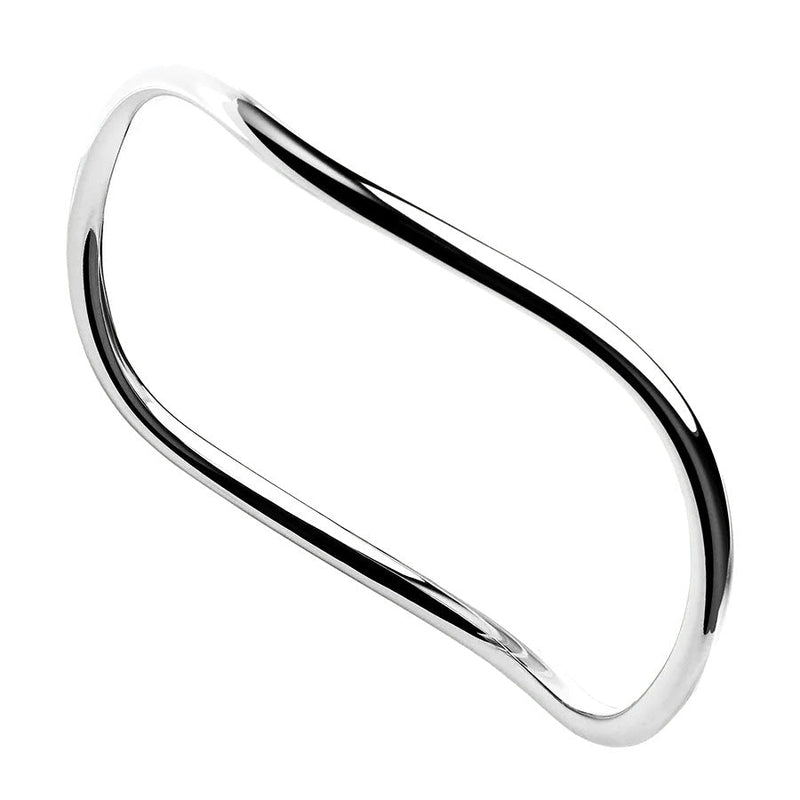 NAJO Island of Dreams Silver Bangle (65mm)